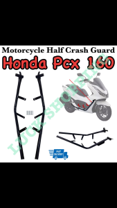 Honda PCX 160 Good Quality Motorcycle Half Crash Guard Pair Made in Thailand
