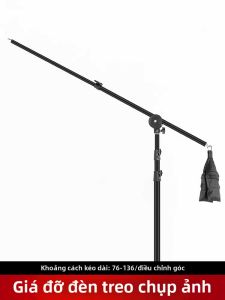 Chân Đèn Điều Chỉnh Được Tay Kích Vươn Dài Hỗ Trợ Chụp Ảnh