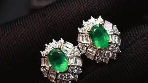 Sterling Silver Real Natural Emerald Stud Earrings Classic Fine Jewelry Women Wedding Gift 4*6mm