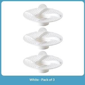 3PCS Rotatable Sink Drain Filter Anti-Clog Shower Drain Hair Catcher for Bathroom Kitchen Bathtub Use