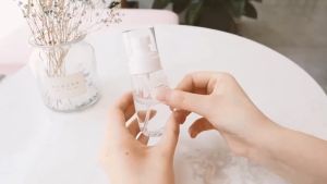 30ml/60ml Plastic Transparent Empty Spray Bottle Bottles for Perfume Alcohol
