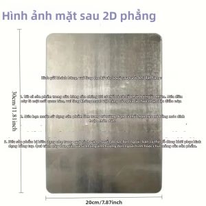 CIFbuy | Kelly Clews 2D Flat Iron Metal Wall Art Plaque Lỗ Được Khoan Sẵn Chống Chịu Thời Tiết Phong Cách Cổ Điển Dấu Hiệu Hình Chữ Nhật