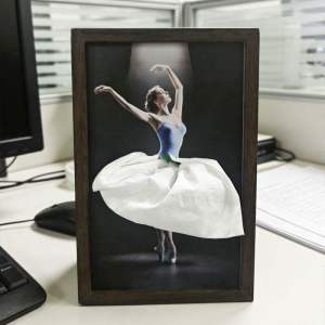 Ballet Dancer Design Tissue Box High-end Artistic Decor