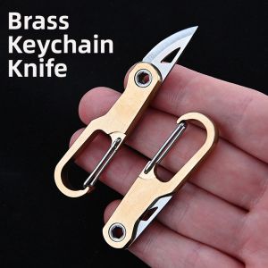Multifunction Sharp Pocket Knife Keychain