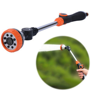 Garden Hose Wand 8 Patterns Multifunction ABS TPR Long Hose Nozzle Sprayer Agriculture Irrigation Plant Lawn Yard Water Je ﻿