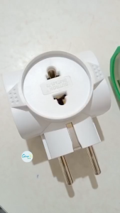 Steker T Multi 4 Lubang Dutron TRM T ARDE SNI 10A Stop Kontak Paralel