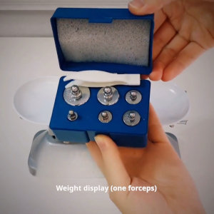 M2 Standard Calibration Weight Set Table Balance Scale Chrome Plating Precise Measurement 10g/20g/50g/100g/200g/1000g