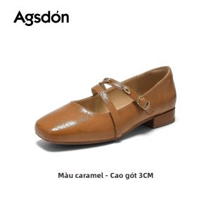 Agsdon | Giày Cổ Thấp Đa Năng Mùa Hè 3cm