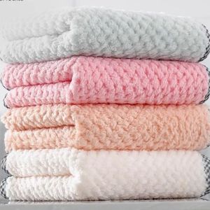 Khăn Lau Nhà Bếp Coral Fleece Không Bám Dầu Thấm Hút Dễ Vệ Sinh Không Rụng Khăn Lau Nhà Bếp Chất Lượng Cao
