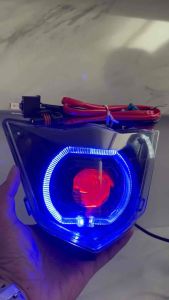 Lampu depan WR155 WR 155 biled billed Matrix x1 + soket Relay