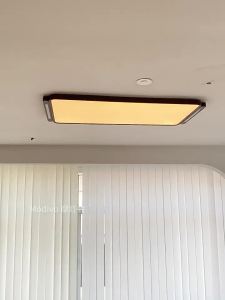 FANCY LAMP CLUB | Modern Retro Walnut Color Creative Full Spectrum Ceiling Light