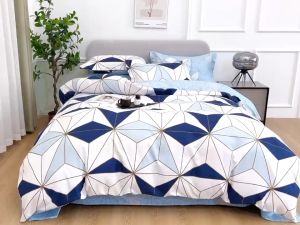 Janie Home /Full Garterize Beddings Double Queen King Super 4in1 Bedsheet High Quality Bedding Set