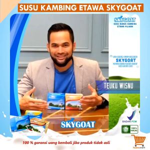 Susu Kambing Etawa Bubuk Original SKYGOAT 1 Box isi 10 Sachet