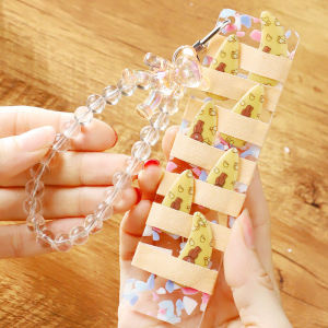 เพิ่มความยาวกู่เจิงแผ่นเก็บเล็บเทปพันเล็บแผ่นพันเล็บกล่องเก็บของกระเป๋าเก็บของกระเป๋าเก็บเล็บปลอม