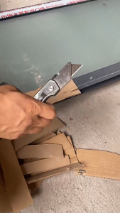 Hyundai Pisau Cutter Lipat Baja Tahan Karat Cutter Stainless Steel Heavy Duty Lipat Multifungsi