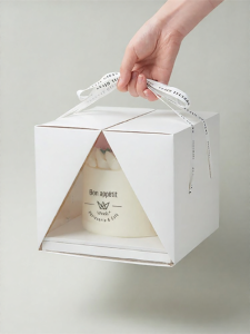Transparent Premium Custom Cake Box
