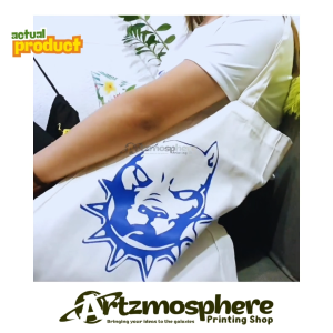 National University (NU) Bulldogs Black and White Canvas Tote Bag