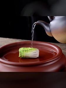MIANXIAOCHENG | Cabbage Shaped Purple Clay Tea Pet