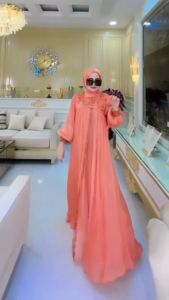 Dress Kondangan Ariana Dress Santorini Brokat Dress Wanita Terbaru 2023 Kekinian Gamis Lebaran Murah