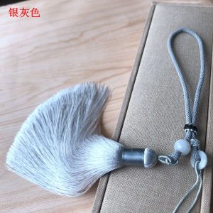 New DIY Jade Pendant Tassel Car Ornament Artificial Silk Real Silk Tassel Set Fashionable Jewelry Accessories Fresh out