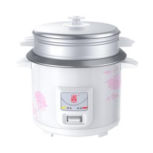 [China Plug Without Adapter] Triangle | Elderly Use Rice Cooker with Steamer 5-6L