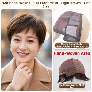 SIX | Natural Look Short Wig Thin Design for Summer