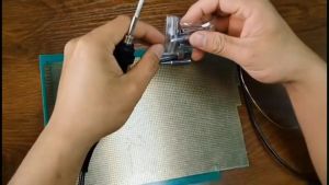 Adjustable Set Solder Iron Dengan Kepala Soldering Iron Listrik 80watt