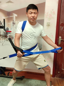 Abdominal Training Resistance Band Waist Muscle Training Golf Tennis Fitness Rotating Twisting Ground Exercising Universal