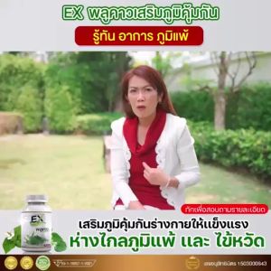 EXพลูคาว 2 แถม 4!!! อาหารเสริมผู้สูงอายุ บำรุงสุขภาพ ลดภูมิแพ้ หอบหืด HIV พลูคาวบุ๋มปนัดดา พลูคาวสกัดแคปซูล (ขนาด 30 แคปซูล)