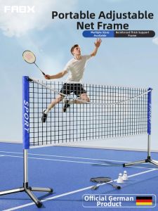 FABX | Portable Outdoor Badminton Net Frame with Movable Stand