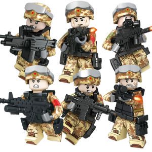 Đồ Chơi Lắp Ráp Quân Đội Đặc Biệt Bộ Sưu Tập Alpha Đạo Cụ Trang Phục Lính Đánh Thuê Bộ Sưu Tập Đồ Chơi Trẻ Em