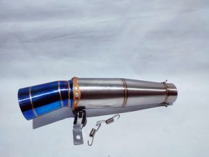 silincer Knalpot  polos FREE LASER NAMA model DAENG4 FREE LASER nama pemesan
