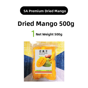 Large Slices 5A Mango Dried Fruits Sweet And Sour Snacks Bagged Candy Fruit Dried 500g Thick Cut Bag from Guangxi China