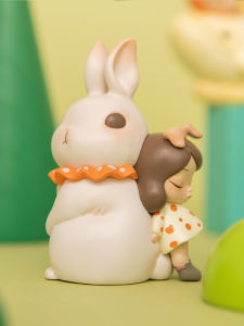 KEME LIFE | Creative July Rabbit Day and Night Fairy Tale Decorative Figurine