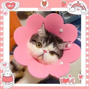 Elizabeth Collar Cat Dog Safety Collar Circle Sun Flower Anti Lick Bite Pet Head Cover