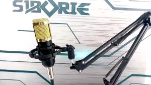 F998 Live Sound Card Bluetooth + BM800 Professional Condenser Microphone Sound Card Full Set for Live / Music 声卡