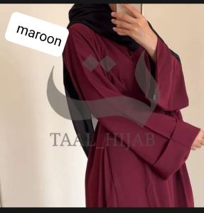 ABAYA TURKI BASIC- VARIASI SABUK