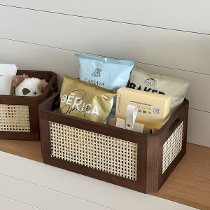 ชั้นวางของทรงกลมทำจากไม้แข็งสำหรับเก็บของในห้องนั่งเล่น กล่องใส่ของตกแต่งโต๊ะทำงาน กล่องใส่ของเครื่องสำอาง กล่องใส่ของอื่นๆ ขนาดใหญ่