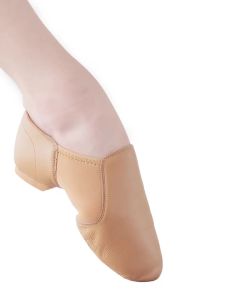 Leather Jazz Dance Shoes for Women Men Elastic Slip-On Split Sole Non-Slip Ballet Practice Shoes Ballet Modern Dance Shoes