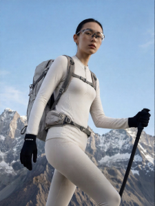 SURPINE | High Altitude Womens Merino Wool Base Layer Half Zip