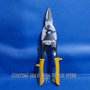 Gunting Seng Holo 10\\\" HPP: Alat Potong Seng Berkualitas & Tahan Lama