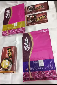 Cokelat Batang Colatta Compound Dark 250gram 1pcs