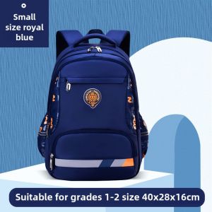 Spine Protection Schoolbag for Primary School Students Boys 1345 Grade 6 K-style Large Capacity Waterproof Lightweight Kids Backpack