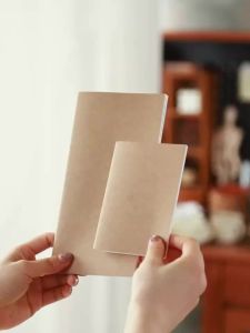 Minimalist Notebook with High Aesthetic Value Vintage Simple Style Blank Grid and Lined Pages Tn Journal Notebook