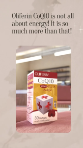 Oliferin® CoQ10 200mg PLUS softgel Advanced Formula: Optimise Your Energy