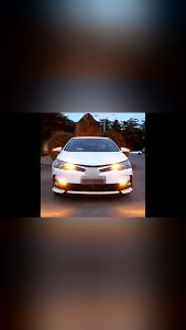 SEAMETAL Lampu Siang Hari Mobil & Lampu Alis Mobil: 12V Running DRL & Lampu Sein LED