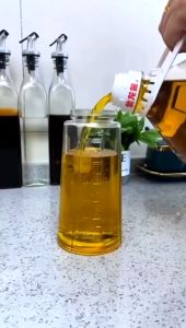 Tempat Minyak Goreng Botol Kaca Kecap Cuka Tempat Minyak Botol Kaca Minyak Botol Minuman Dispenser Minyak Botol Minyak Goreng 630 Ml Terlaris