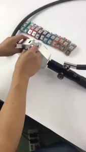 KKOLEMALLManual Hydraulic Hose Crimping Tool Auto A/C Hose Hydra-Crimper Repair Air Condition Hose 71500