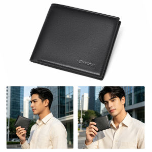 MENSPE Fashion Short Wallet RFID Mens Retro Wallet Business Wallet Anti-theft Brush Wallet Soft PU Wallet Multi-Card Position Wallets Travel Purses Zipper Coin Pouch ID Credit Cards Holders