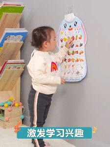 Audio Wall Chart Baby Early Education Learning Poster Hanging Painting ABC Alphabet Kindergarten Toy Early Education